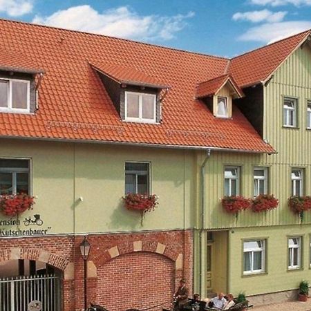 Pension Alter Kutschenbauer Wernigerode Esterno foto
